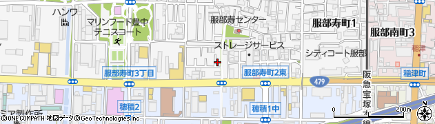 おそうじ本舗　吹田千里丘店周辺の地図