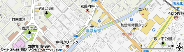 兵庫県加古川市加古川町平野253周辺の地図