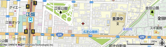 株式会社デンソーソリューション関西支社江坂サービスセンター周辺の地図
