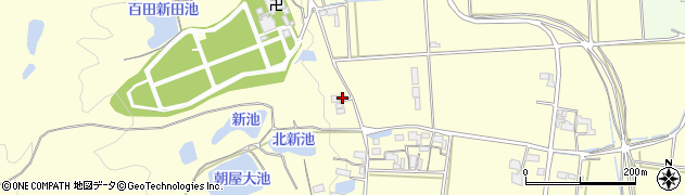 三重県伊賀市朝屋20周辺の地図