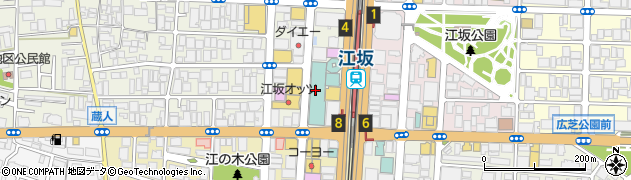 ロッソ江坂店周辺の地図