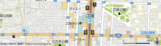 新大阪江坂東急ＲＥＩホテル周辺の地図