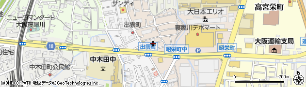 大阪府寝屋川市昭栄町10周辺の地図