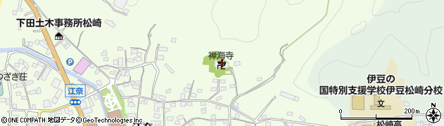 禅海寺周辺の地図