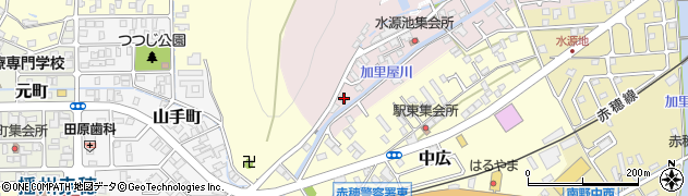兵庫県赤穂市北野中382-6周辺の地図