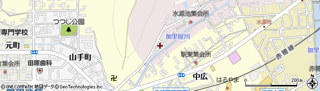 兵庫県赤穂市北野中394周辺の地図