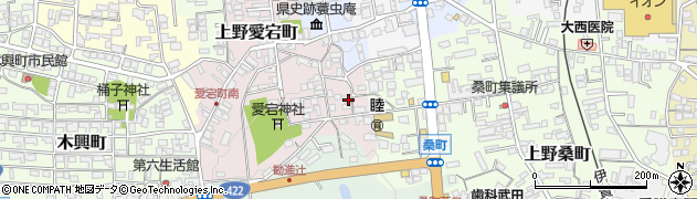 三重県伊賀市上野愛宕町2912周辺の地図
