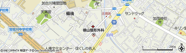 兵庫県加古川市加古川町備後225周辺の地図