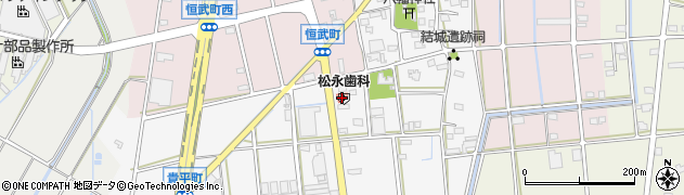 松永歯科医院周辺の地図