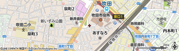 ジャパンケア吹田 訪問介護周辺の地図
