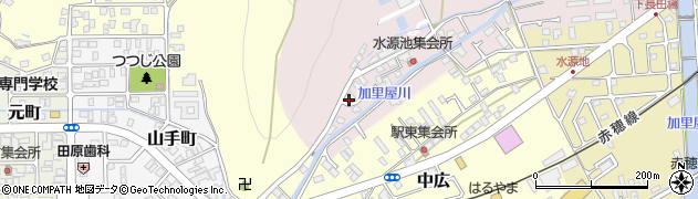 兵庫県赤穂市北野中382-35周辺の地図