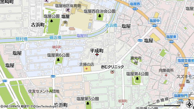 〒678-0247 兵庫県赤穂市平成町の地図