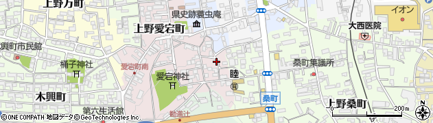 三重県伊賀市上野愛宕町2910周辺の地図