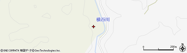 島根県浜田市弥栄町程原161周辺の地図