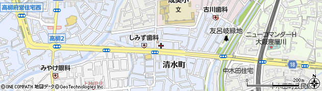 個別指導キャンパス寝屋川本部校周辺の地図