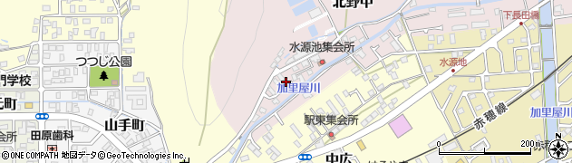 兵庫県赤穂市北野中382-39周辺の地図