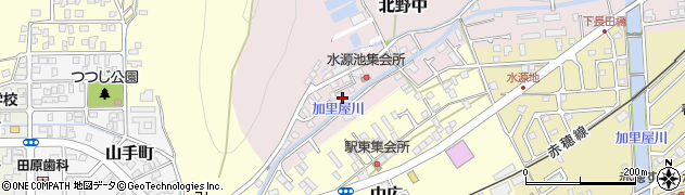 兵庫県赤穂市北野中396周辺の地図