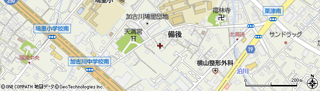 兵庫県加古川市加古川町備後264周辺の地図