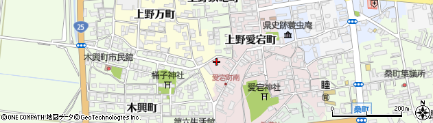 三重県伊賀市上野愛宕町3120周辺の地図
