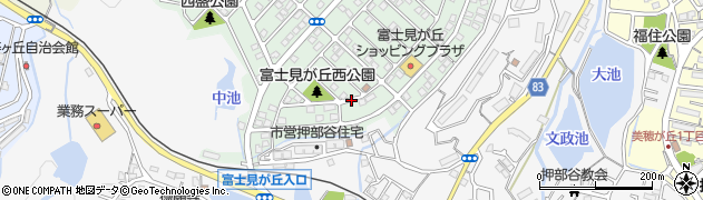 兵庫県神戸市西区富士見が丘1丁目周辺の地図