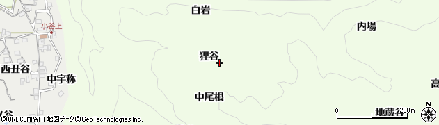 京都府木津川市加茂町北狸谷周辺の地図