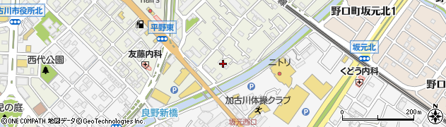 兵庫県加古川市加古川町平野20周辺の地図