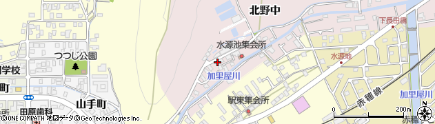 兵庫県赤穂市北野中382-28周辺の地図