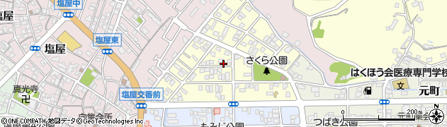 兵庫県赤穂市宮前町周辺の地図