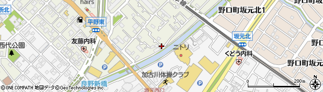 兵庫県加古川市加古川町平野8周辺の地図