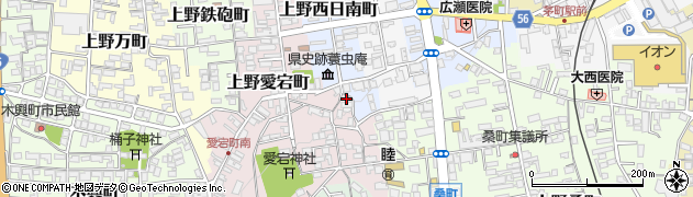 三重県伊賀市上野愛宕町2893周辺の地図