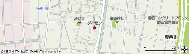 株式会社ダイセン　豊西工場周辺の地図