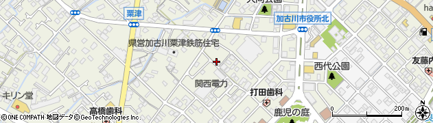 でんき工事ホームセンター　加古川周辺の地図
