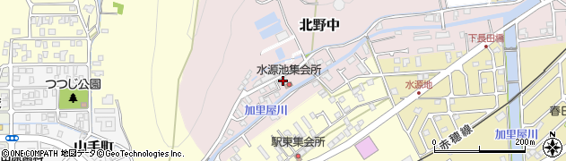兵庫県赤穂市北野中382周辺の地図
