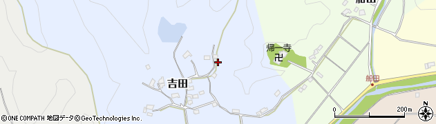 静岡県松崎町（賀茂郡）吉田周辺の地図