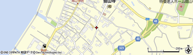 静岡県浜松市西区舘山寺町周辺の地図