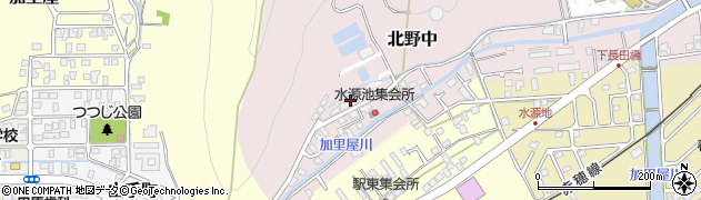 兵庫県赤穂市北野中391周辺の地図