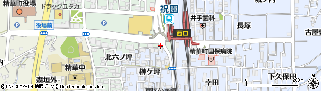 東建コーポレーション株式会社ホームメイト祝園駅前店周辺の地図