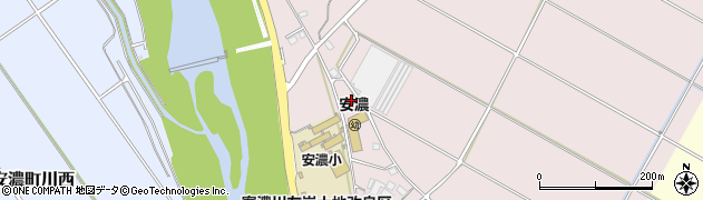 津市役所公民館　安濃公民館周辺の地図
