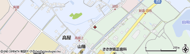 岡山県赤磐市沼田1302周辺の地図