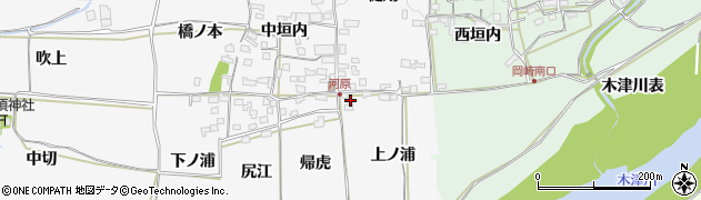 京都府木津川市加茂町河原上ノ浦2周辺の地図