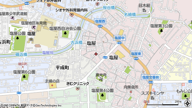 〒678-0201 兵庫県赤穂市塩屋の地図