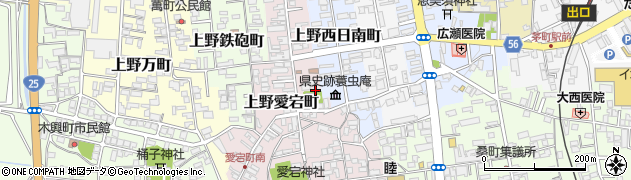 三重県伊賀市上野愛宕町1854周辺の地図