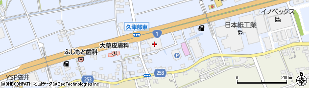 豊永自動車工業株式会社　袋井支店周辺の地図