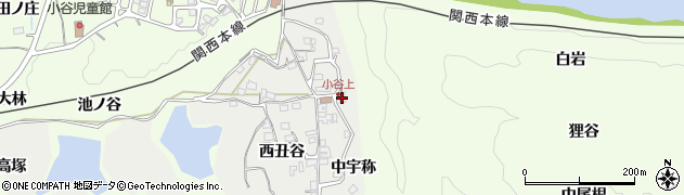 京都府木津川市加茂町大野（中宇称）周辺の地図