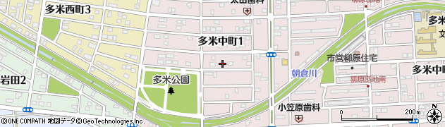 三和豊橋周辺の地図