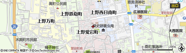 三重県伊賀市上野愛宕町1856周辺の地図
