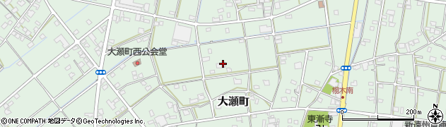 静岡県浜松市中央区大瀬町周辺の地図