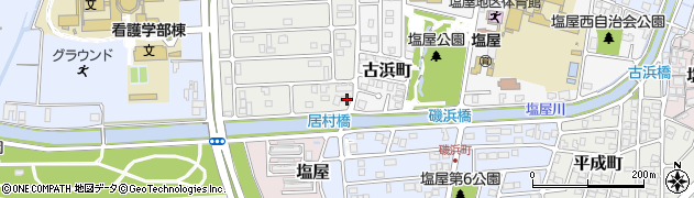 兵庫県赤穂市黒崎町1周辺の地図