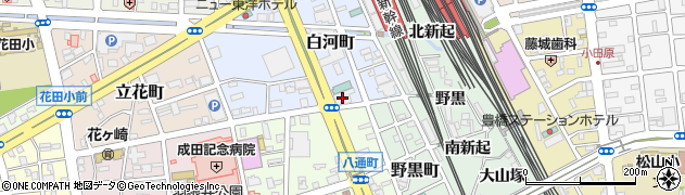 帝人ヘルスケア株式会社　名古屋支店豊橋営業所周辺の地図