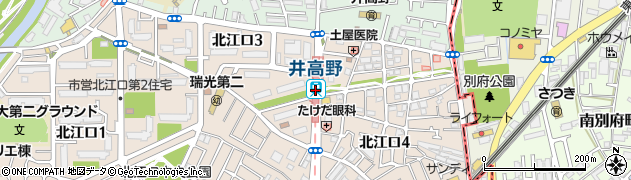 大阪府大阪市東淀川区周辺の地図